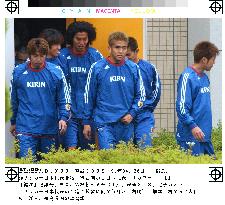 (1)Japan squad braces up for international friendlies