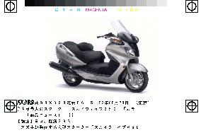 Suzuki Motor to sell large-scale scooter
