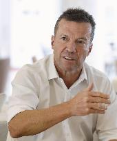 Football: Former Germany captain Lothar Matthaus