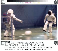 Robot World Cup soccer competition opens in Fukuoka