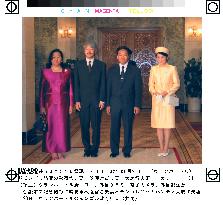 Prince Akishino meets with President Bagabandi