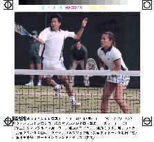 Fujiwara, Shimada eliminated from Wimbledon doubles