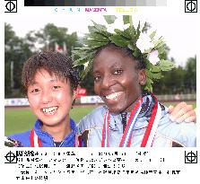 (2)Ndereba wins Sapporo half marathon
