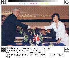 (1)Britain mentioned abducted Japanese issue to N. Korea