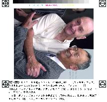 Ex-Japanese prisoner meets ex-U.S. jailer in happy reunion