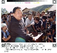 Nagano Gov. Tanaka hopes to improve ties with assembly