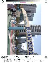 (2)Scenes in Pusan ahead of Asiad
