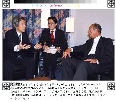 Koizumi, Chirac discuss Africa, Iraq and N. Korea
