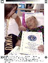 Guinness mails world's oldest woman certificate to Hongo