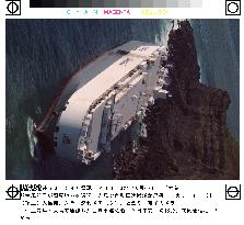 Ship runs aground south of Tokyo