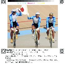 Japan takes gold in Asian Games cycling+