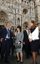 Princess Sayako in Florence