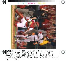 Shinjo strikes out in Anaheim World Series victory