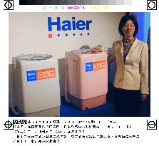 China's Haier to sell small washing machine in Japan
