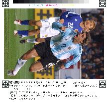 (3)Argentina beat Japan 2-0 in friendly