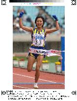 Noguchi wins Osaka marathon in record time