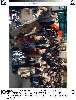 N. Korean delegates for Winter Asian Games arrive in Japan