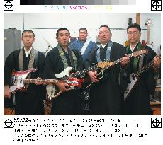 Monks' 'Shakuson Five' band gains popularity