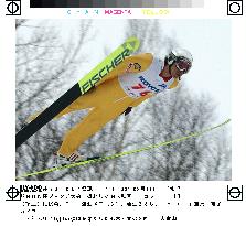 Funaki wins NHK Cup ski jumping
