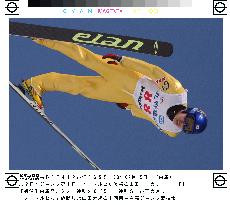 Yamada wins 1st national title in ski jumping