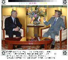 (2)Powell talks with Koizumi on N. Korea, Iraq