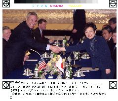 Powell talks with Kawaguchi on N. Korea, Iraq