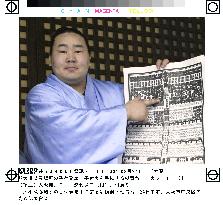 Asashoryu occupies west yokozuna slot