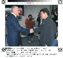 Koizumi envoy Motegi leaves for Iraq in peace effort