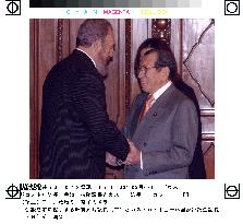 Castro meets with lower house speaker Watanuki