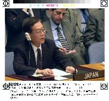 Japan again calls on Security Council to adopt new resolution