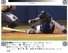 (1)Matsui goes 1-for-3