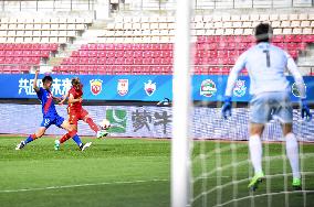(SP)CHINA-DALIAN-FOOTBALL-CSL-HEBEI VS SHANGHAI SHENHUA (CN)