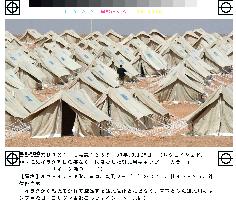 Refugee camp in Jordan
