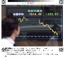 Nikkei hits 20-year low