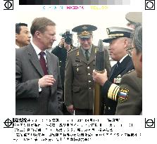 Russian defense minister in Japan