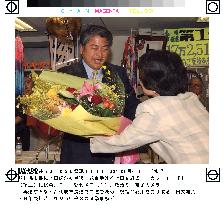 Opposition-backed lawyer Ueda elected Sapporo mayor