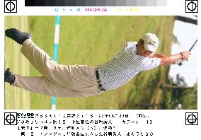 Unheralded Tanihara leads 1st-round Yomiuri Open golf