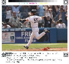 (1)Matsui scores winning run as Yankees beat Red Sox