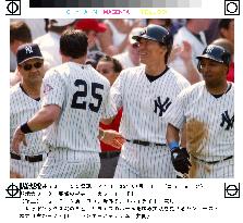 (2)Matsui scores winning run as Yankees beat Red Sox