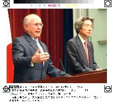 (1)Howard, Koizumi give joint press conference