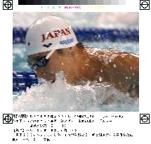 (1)Takashi Yamamoto takes silver in men's 200 butterfly