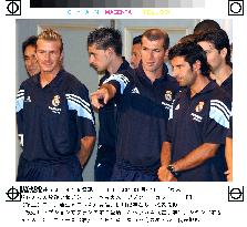 (1)Real Madrid players attend Tokyo reception