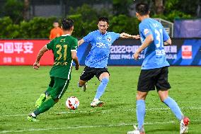 (SP)CHINA-HAIKOU-FOOTBALL-CSL-DALIAN PRO VS ZHEJIANG (CN)