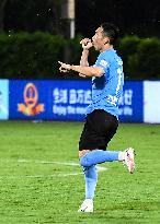 (SP)CHINA-HAIKOU-FOOTBALL-CSL-DALIAN PRO VS ZHEJIANG (CN)