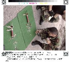 (2)Police, U.S. Air Force finish defusing rockets in Naha