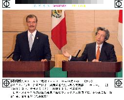 (1)Japan, Mexico to continue talks on FTA