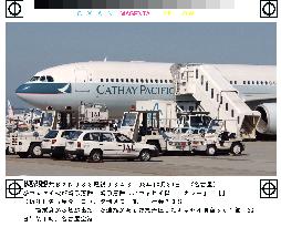 Cathay Pacific plane makes emergency landing in Nagoya