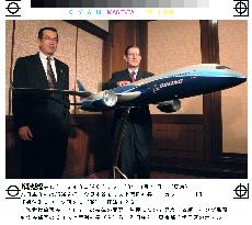 Boeing hires Japan makers to build 1-3 of 7E7 jet