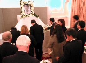 Memorial service for slain diplomat held in London