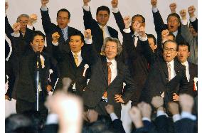 LDP adopts policy of revising Constitution